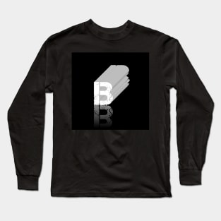 Letter B Long Sleeve T-Shirt